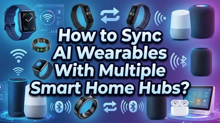 How to Sync AI Wearables With Multiple Smart Home Hubs?