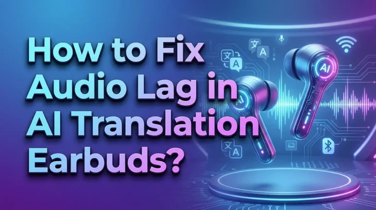 How to Fix Audio Lag in AI Translation Earbuds?