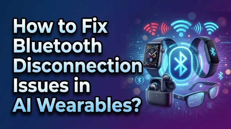How to Fix Bluetooth Disconnection Issues in AI Wearables?