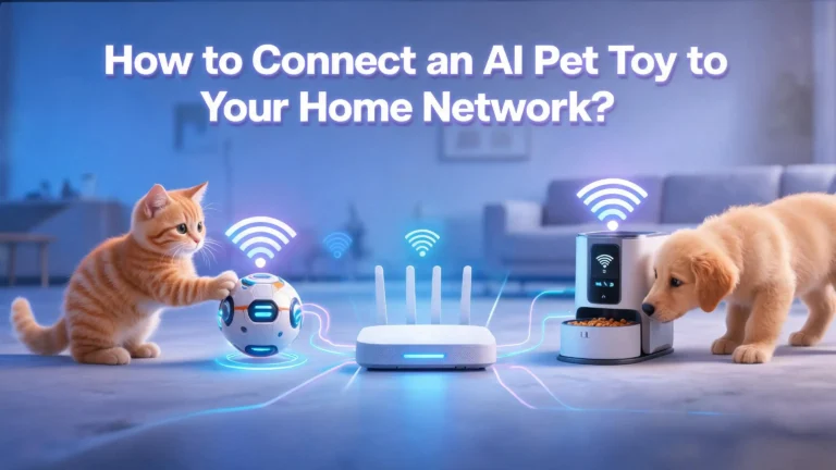 How to Connect an AI Pet Toy to Your Home Network?