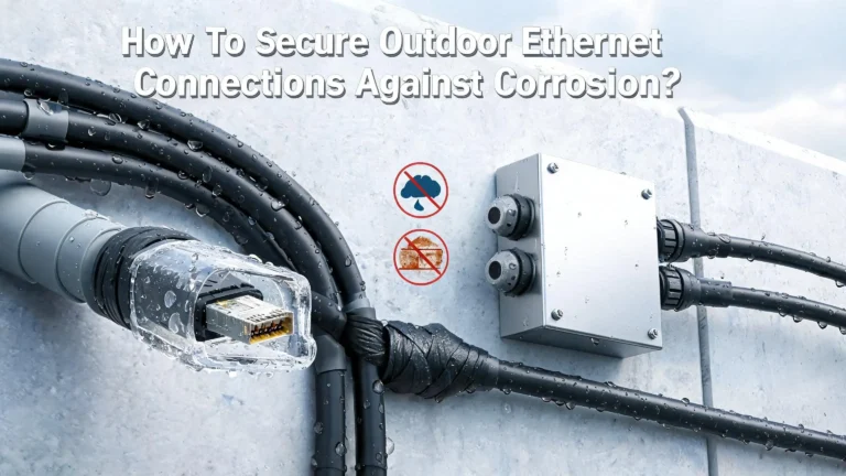 How To Secure Outdoor Ethernet Connections Against Corrosion?