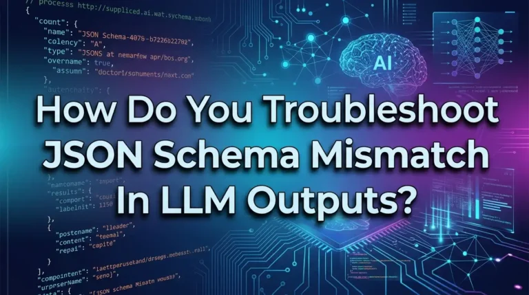 How to Troubleshoot JSON Schema Mismatch in LLM Outputs?