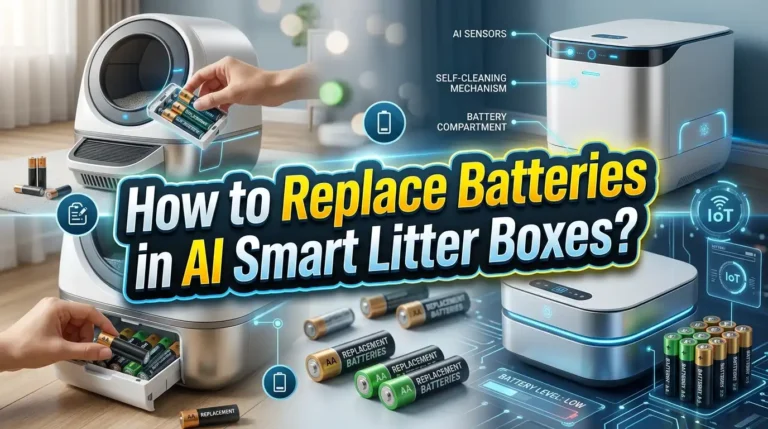 How to Replace Batteries in AI Smart Litter Boxes?