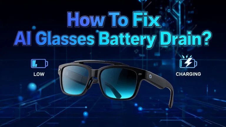 How To Fix AI Glasses Battery Drain?