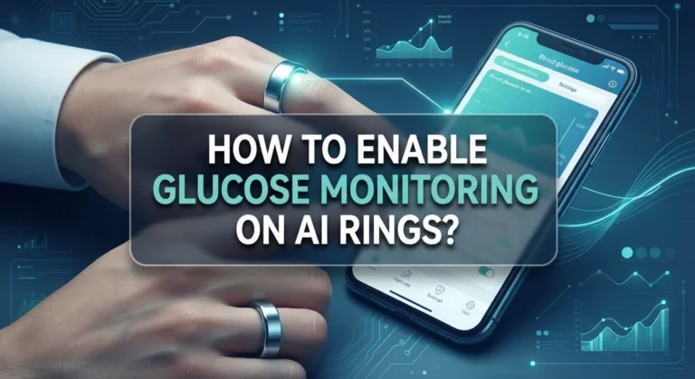 How to Enable Glucose Monitoring on AI Rings?