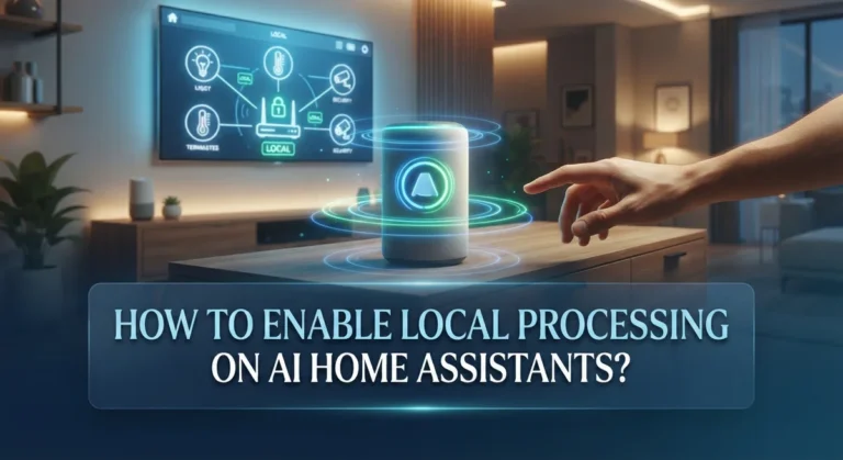 How to Enable Local Processing on AI Home Assistants?