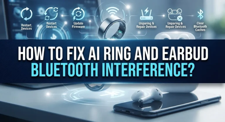 How to Fix AI Ring and Earbud Bluetooth Interference?