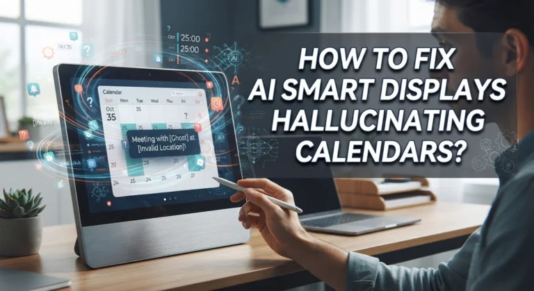 How to Fix AI Smart Displays Hallucinating Calendars?