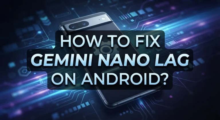 How To Fix Gemini Nano Lag On Android?