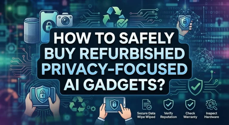 How to Safely Buy Refurbished Privacy-Focused AI Gadgets?
