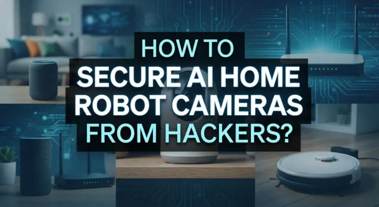 How to Secure AI Home Robot Cameras From Hackers?