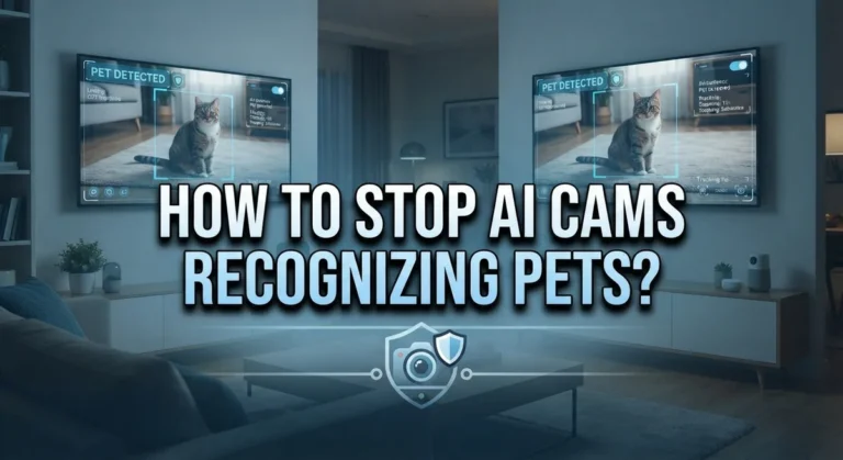 How To Stop AI Cameras From Recognizing Pets?