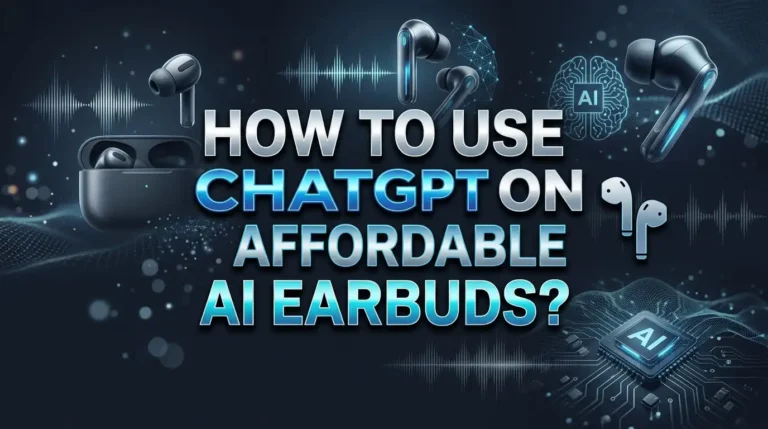 How to Use ChatGPT on Affordable AI Earbuds?
